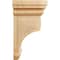 Ekena Millwork 6"W x 6 3/4"D x 12"H Large Woodruff Wood Corbel, Red Oak CORW06X06X12WFRO - alternate 2